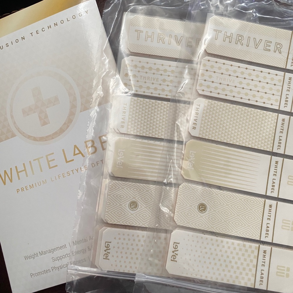 THRIVE Level White Label patches 50 Total 🎉FREE SHIPPING🎉